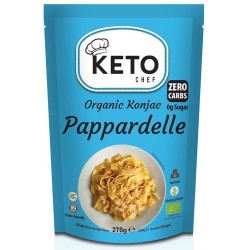 Makaron (Konjac) Pappardelle Bezglutenowy BIO 270g (200g) Keto Chef (Better Than Foods)