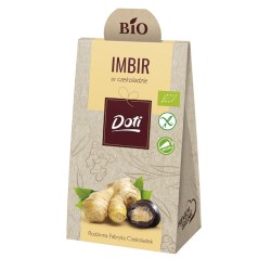 Organic Gluten-Free Candied Ginger In Dark Chocolate 50g Doti