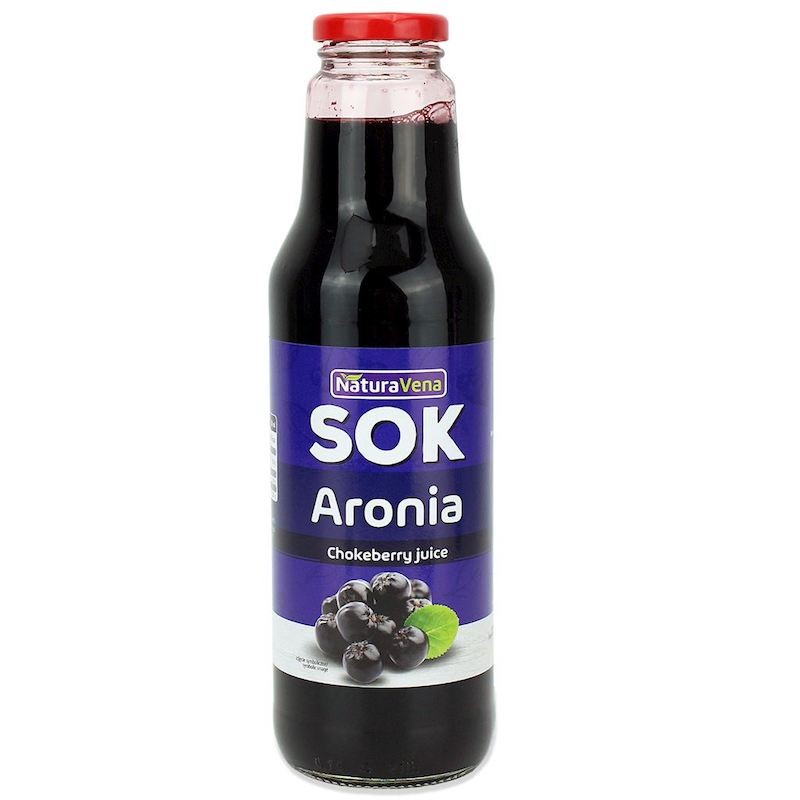 Sok z Aronii 100 % 750ml NaturaVena