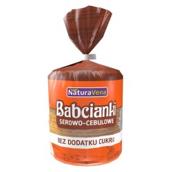 Oat Wafers 'Babcianki' Cheese & Onion No Sugar 100g NaturaVena