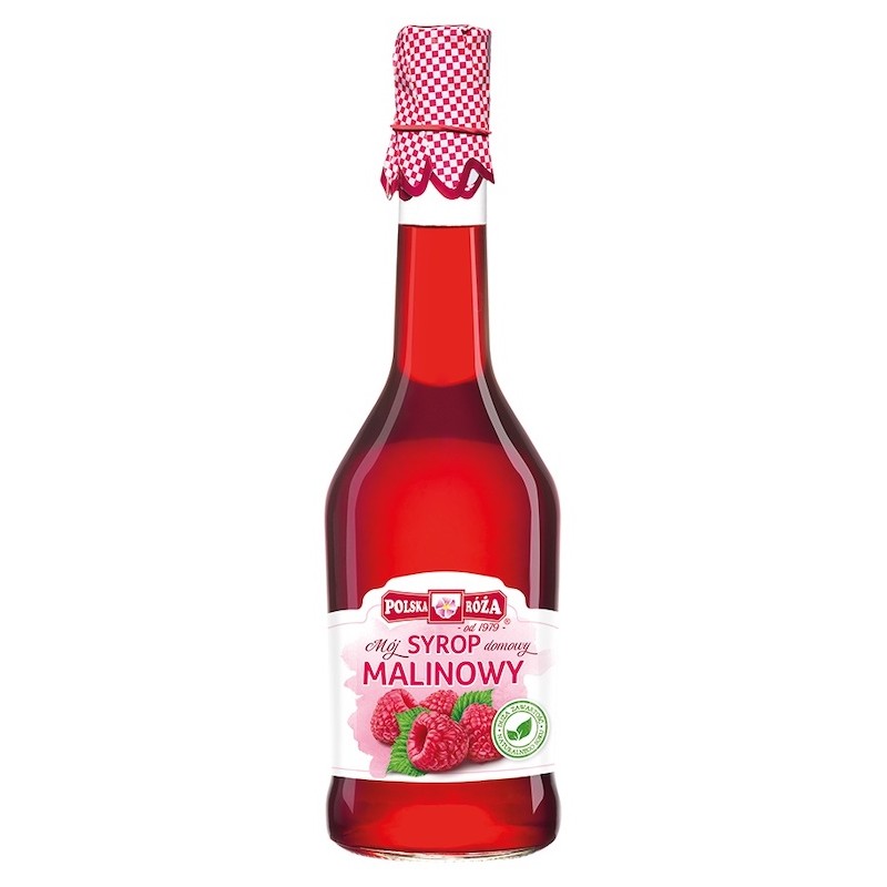 Raspberry Syrup 500ml Polska Róża