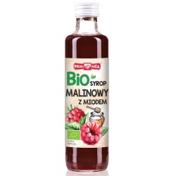 Organic Raspberry Syrup with Honey 250ml Polska Róża