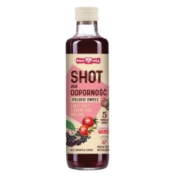 Immunity SHOT (Raspberry, Elderberry & Rosehip) No Sugar 250ml Polska Róża