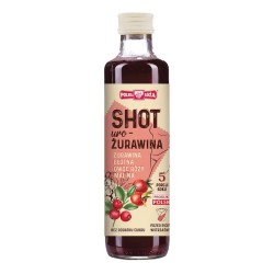 Shot Uro-Żurawina Bez Dodatku Cukrów 250ml Polska Róża