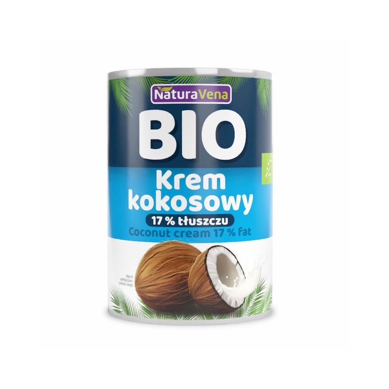 Krem Kokosowy 17 % BIO 400ml NaturaVena