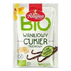 Waniliowy Cukier Trzcinowy z Wanilią Bourbon BIO 8g Amylon