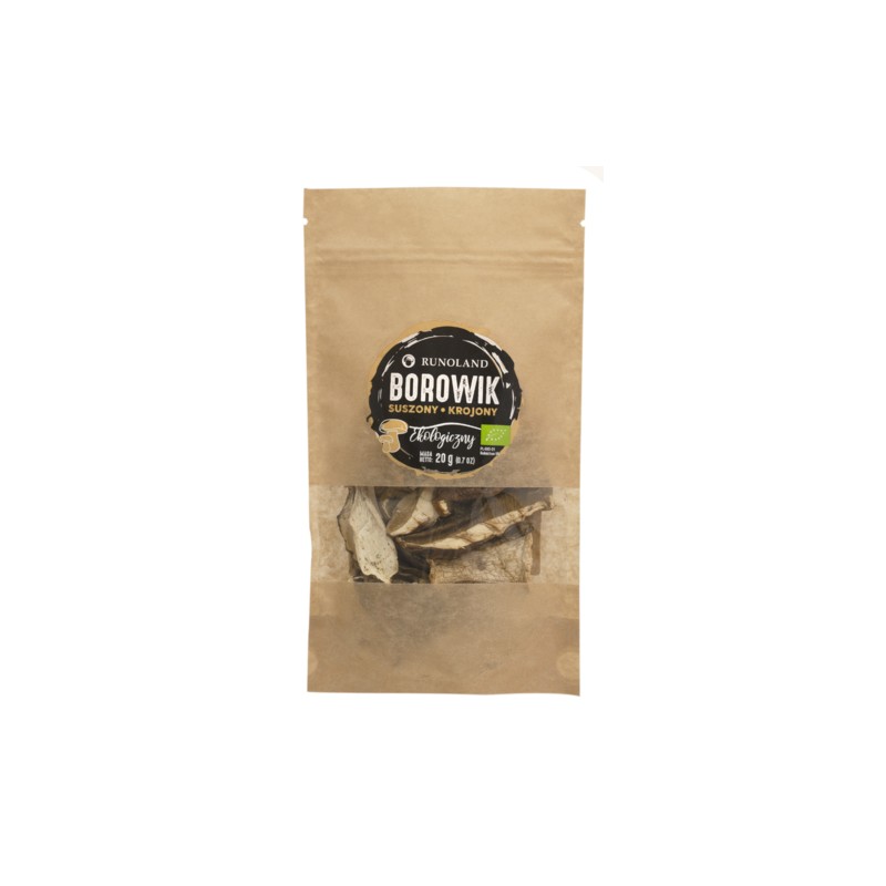 Organic Dried Porcini Mushroom 20g Runoland