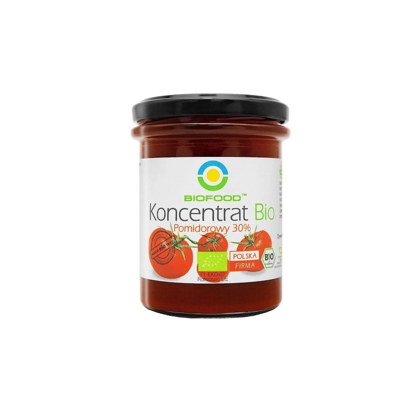 Koncentrat Pomidorowy 30% Bezglutenowy BIO 200g Bio Food