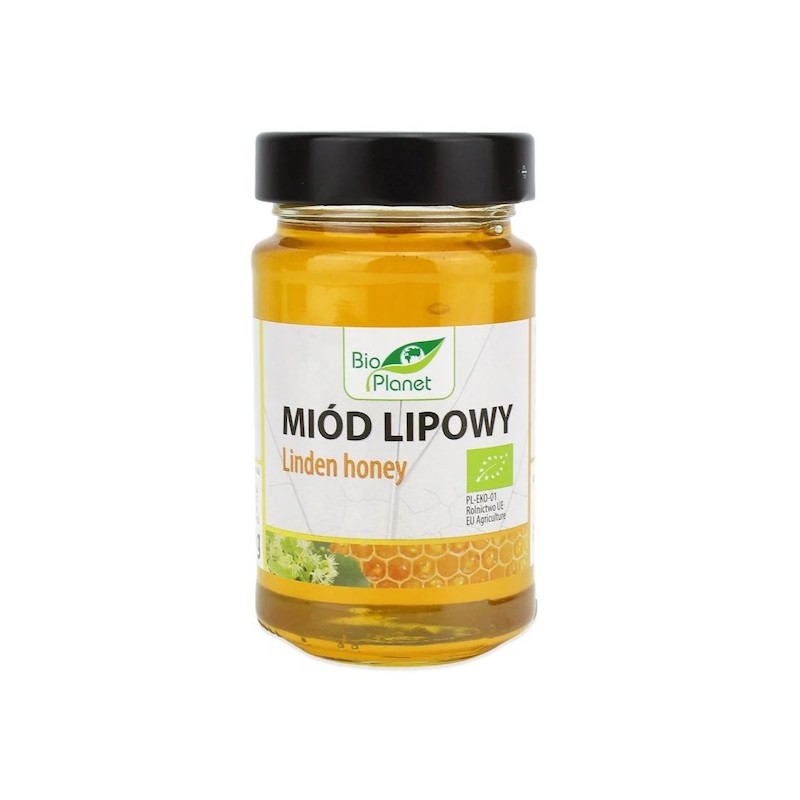 Miód Nektarowy Lipowy BIO 300g Bio Planet