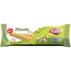 Gluten-Free Corn Tubes With PISTACHIO Cream 18g Balila