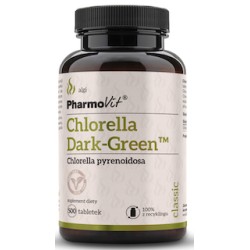 Chlorella Dark Green 500 tabletek Pharmovit