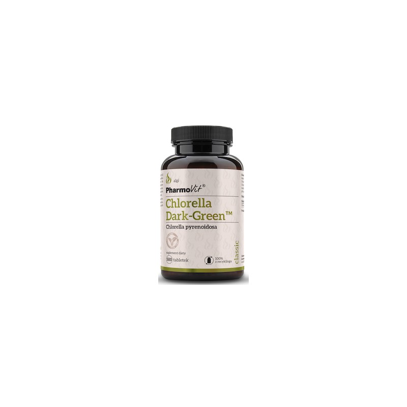 Chlorella Dark Green 500 tabletek Pharmovit