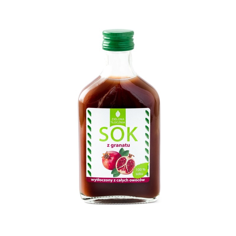 Zielona Tłocznia Pomegranate Juice 100% 200ml Targroch