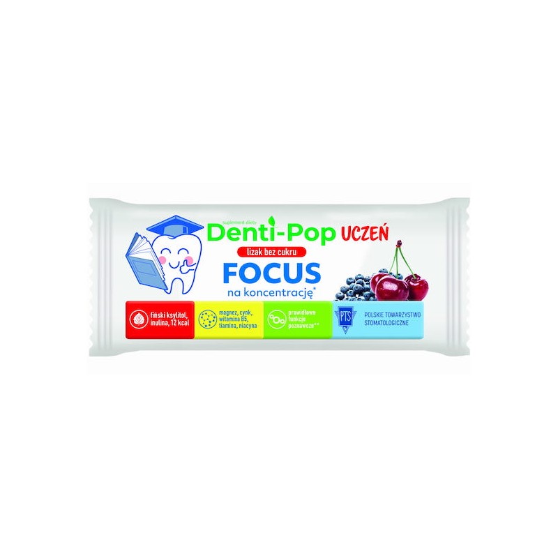 Denti-Pop Active Lollipop Cherry-Blueberry STARPHARMA