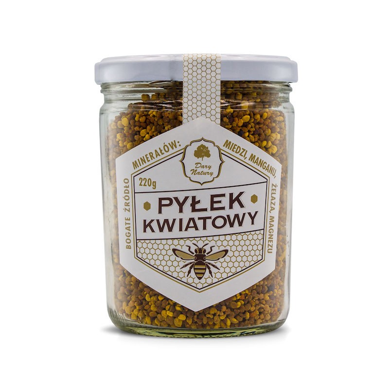 Pyłek Kwiatowy (Pszczeli) 220g Dary Natury