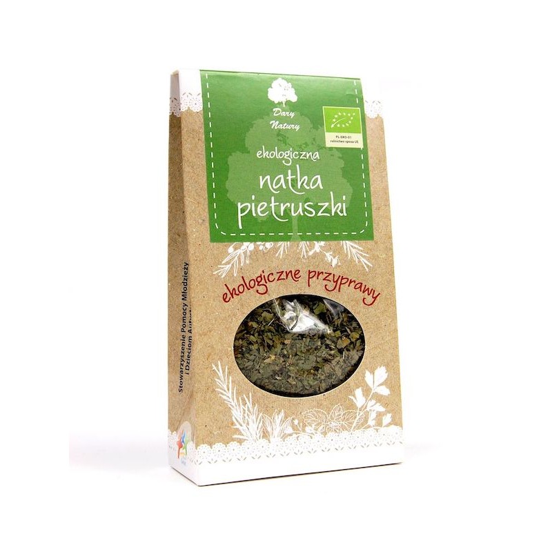 Organic Dried Parsley 20g Dary Natury