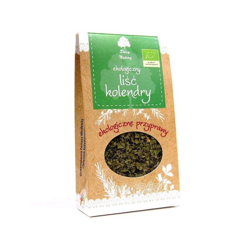 Organic Coriander Leaf 20g Dary Natury