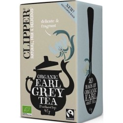 Herbata Czarna Earl Grey Fair Trade BIO (20 x 2g) 40g Clipper