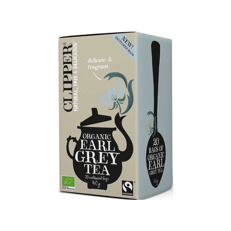 Herbata Czarna Earl Grey Fair Trade BIO (20 x 2g) 40g Clipper