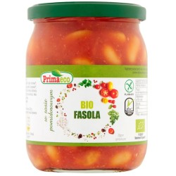 Organic Gluten-Free Bean in Tomato Sauce 440g Primavika (Primaeco)