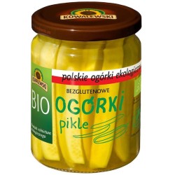 Ogórki Pikle Bezglutenowe BIO 480g (270g) Kowalewski