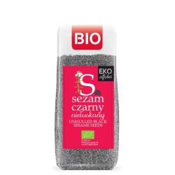 Organic Black Unhulled Sesame Seeds 250g Eko Alfabet