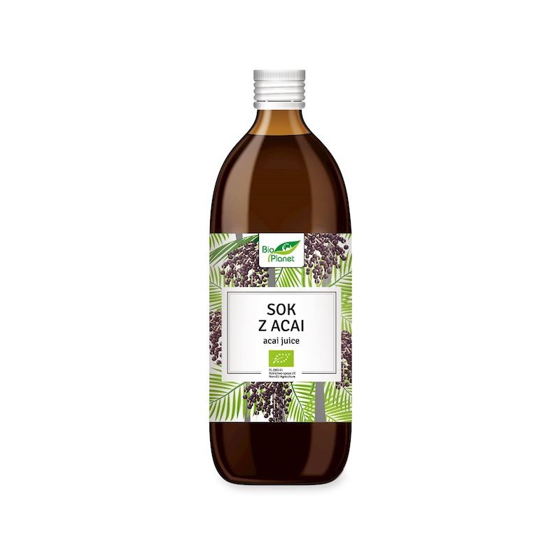 Organic Acai Juice NFC 500ml Bio Planet