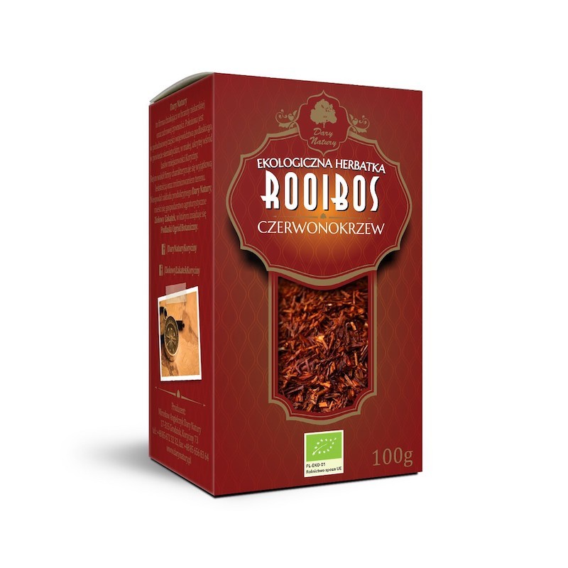 Herbatka Rooibos BIO 100g Dary Natury