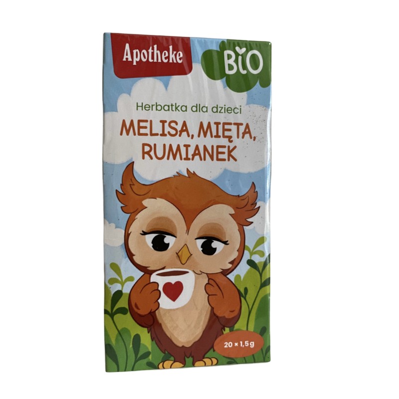 Herbatka dla dzieci - USPOKAJAJĄCA Bio (20x1,5g) 30g Apotheke