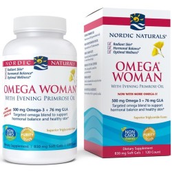 Omega Dla Kobiet 500mg 120 kapsułek Nordic Naturals