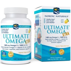 Ultimate Omega Xtra 1480mg Lemon 60 softgels Nordic Naturals