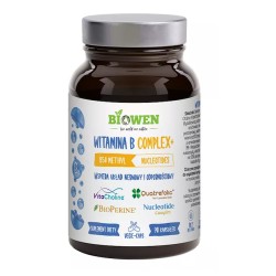 Witamina B Complex+ Bezglutenowa 90 Kapsułek Biowen