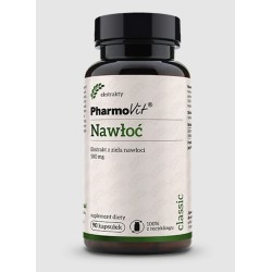 Nawłoć Ekstrakt Bezglutenowa 90 Kapsułek 500mg Pharmovit (Classic)