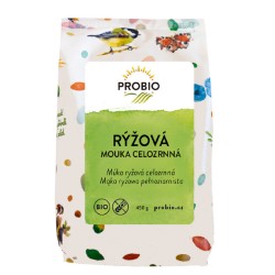 Mąka Ryżowa Pełnoziarnista Bezglutenowa BIO 450g Probio