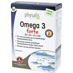 Omega-3 Forte 60 Kapsułek Physalis