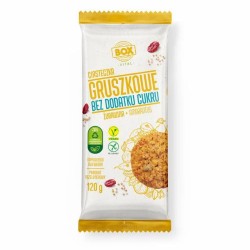 Gluten-Free Millet Cookies Pear - Cranberry - Amaranth No Sugar 120g BOX Frank & Oli