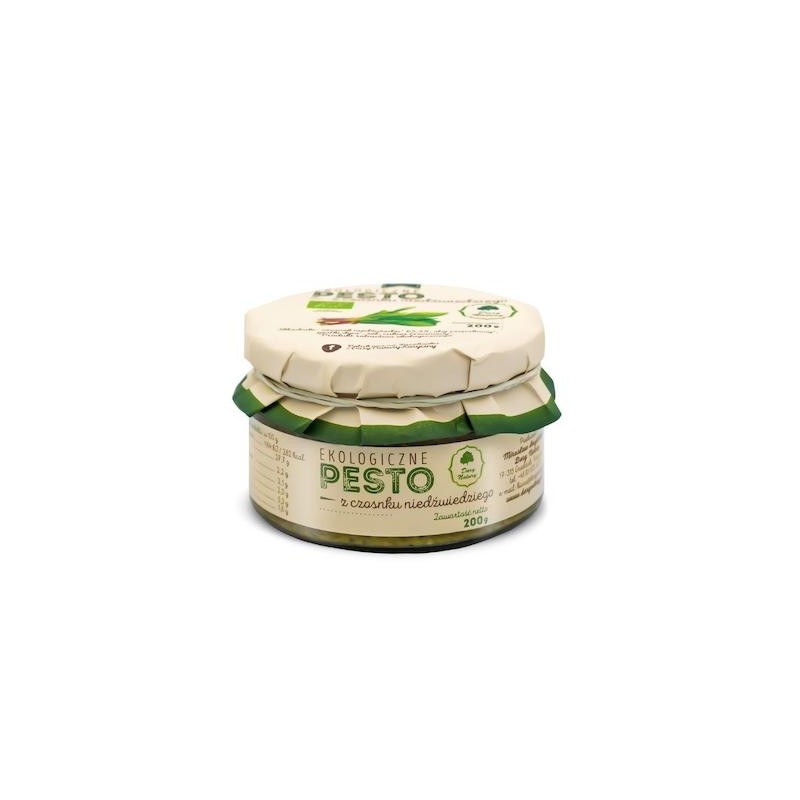 Organic Wild Garlic Pesto 200g Dary Natury