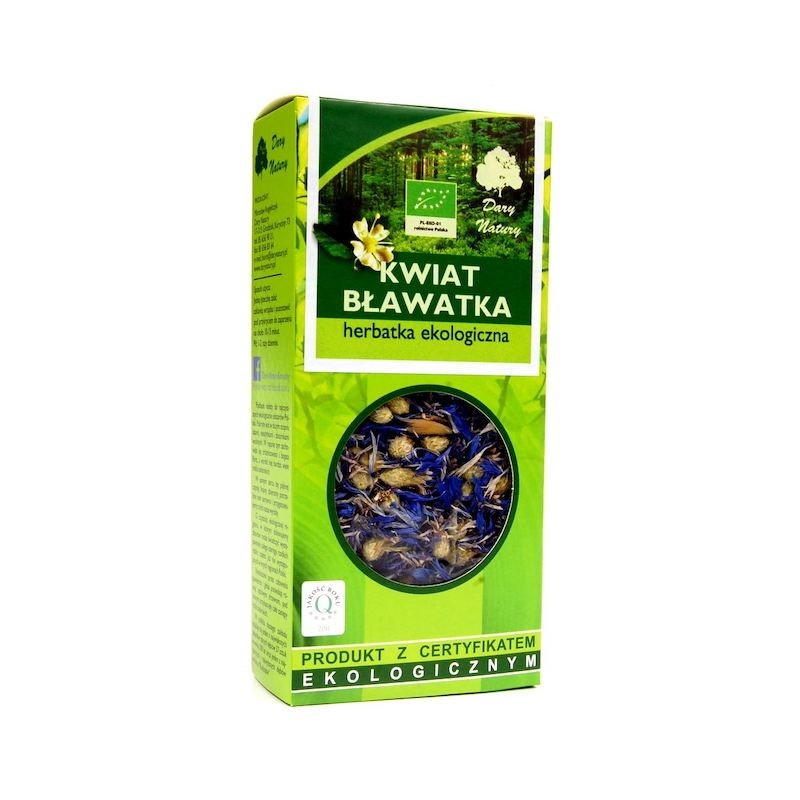 Organic Cornflower Petals Tea 25g Dary Natury
