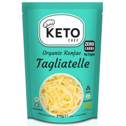 Makaron Konjac Tagliatelle 270g (200g) BIO Keto Chef (Better Than Foods)