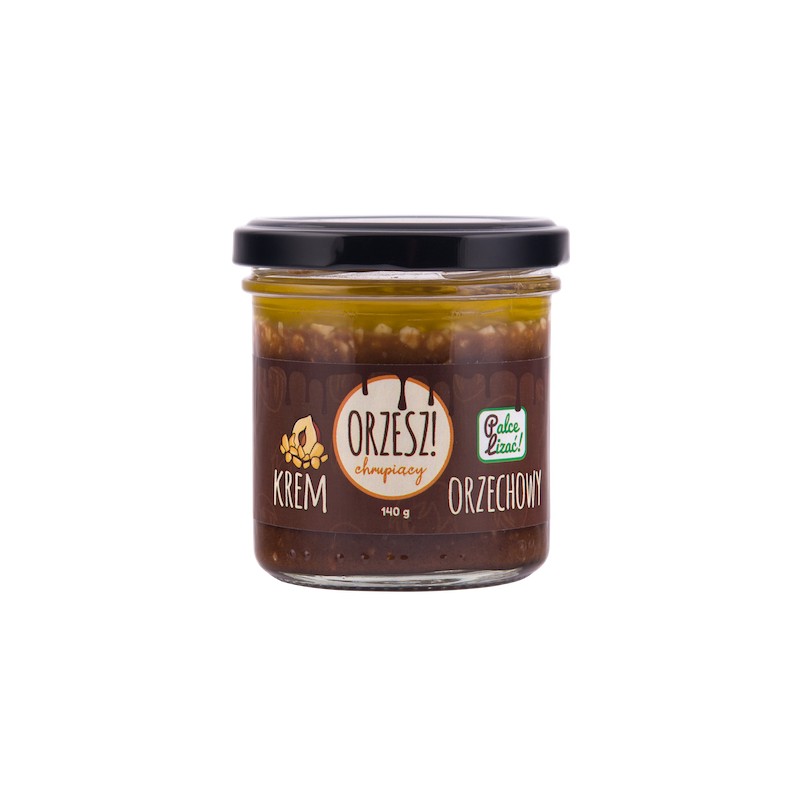 Nut Cream ORZESZ! Crunchy 140g Palce Lizać