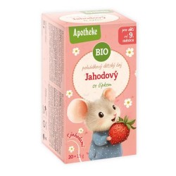 Organic Tea For Children - Wild Rose & STRAWBERRY (20x1,5g) 30g Apotheke