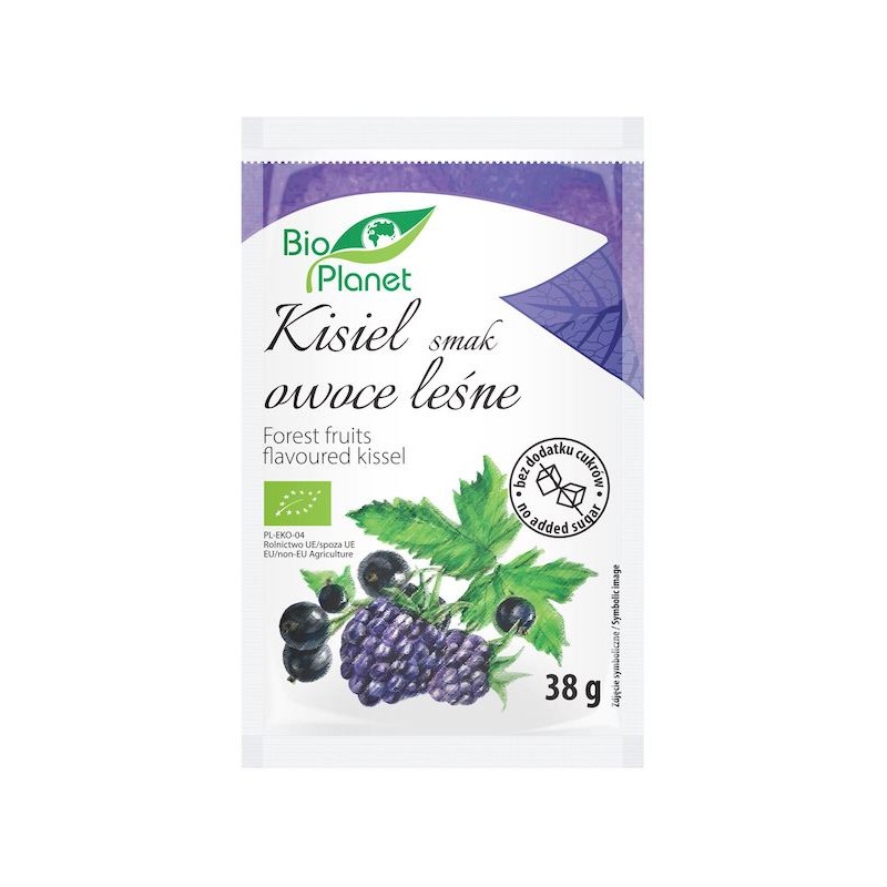 Organic Kissel Forest Fruits 38g Bio Planet