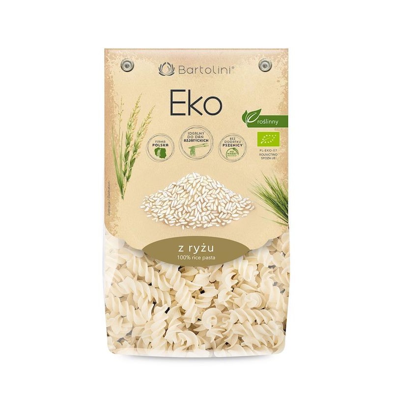 Makaron Ryżowy ŚWIDERKI BIO 250g Bartolini