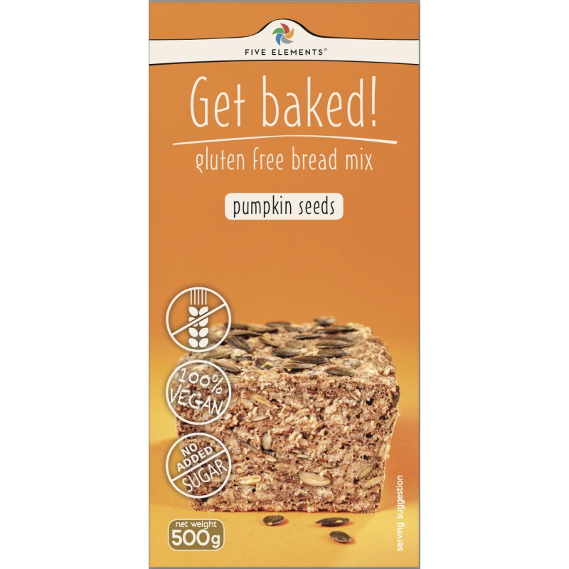 gluten free  bread mix with pumpkin seeds 500g pięć przemian