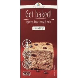 gluten free bread mix with cranberry 500g pięć przemian