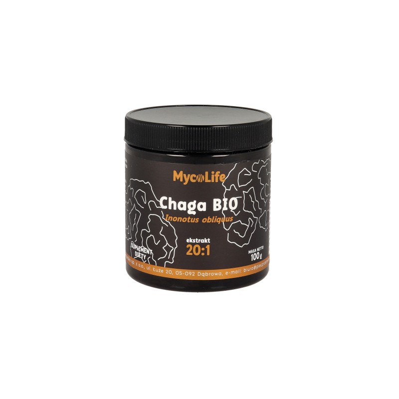 Organic Chaga 100g MycoLife