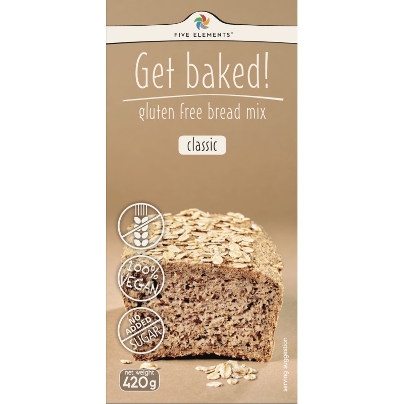 pięć przemian mieszanka chleba bezglutenowego klasyczna 420g