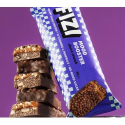 Bezglutenowy Baton MOOD BOOSTER Choco Crunch Bez Cukru 40g Fizi