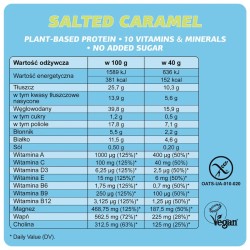 Bezglutenowy Baton MOOD BOOSTER Salted Caramel Bez Cukru 40g Fizi