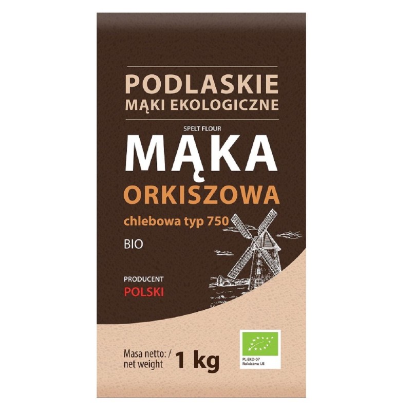 Organic Spelt BREAD Flour Type 750 Bio Life (Mąki Podlaskie)